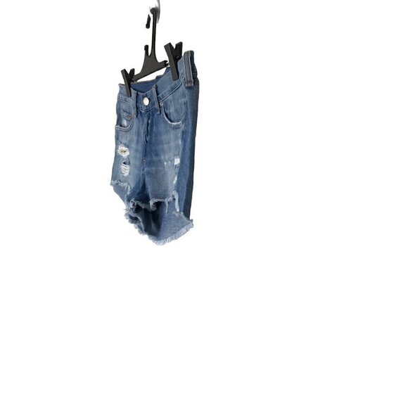 Rag & bone Distressed Jean Cut Offs Size 28 - Picture 3 of 7